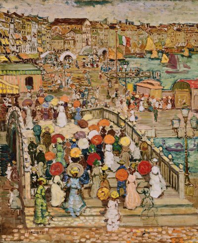 ポンテデッラパグリア 作： Maurice Brazil Prendergast